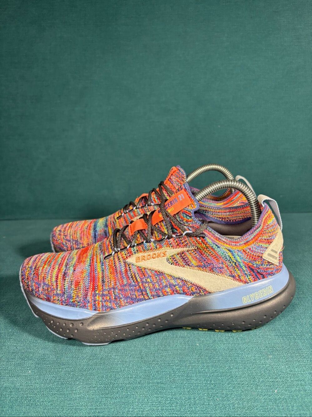 Brooks Glycerin StealthFit 21 Multi-Color Women's Size 8.5 Medium B 1204101B008